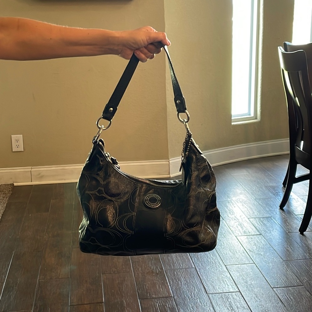 A coach purse.